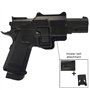 Saigo Defense Pack Airsoft Pistolet Modèle High Capa+ à Ressort/Matière: Métal/Puissance 0.5 Joule/Livré avec Accessoires