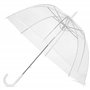 O³ Parapluie Transparent Cloche-Parapluie Resistant au Vent-Grand Paraluie Idéal pour de Jolies Photos de Mariage-Léger et Facil