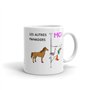 Tasse-Mug Collègue-Le Meilleur Manager Licorne - Idée Cadeau Patron Travail Nouveau Job