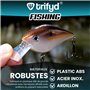 trifyd ® Fishing - Leurre Brochet, Le Pack de 3 leurres de Peche carnassier crankzilla