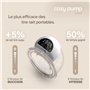Tire lait electrique main libre Cozy pump – Le plus Efficace des tire-laits portable, kit allaitement nomade avec accessoires et