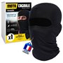 nedit Cagoule Moto - Cagoule Masque de Ski Homme & Femme (Noir) QUALITÉ SUPÉRIEURE - Cagoule Ski avec Protection Anti UV - Taill