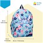 mybagstory - Sac à dos – Stitch - Bleu - Enfant - Ecole - Maternelle - Garderie – Primaire - Cartable Fille - 39 cm - Idée Cadea