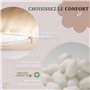 Ade'Soie - Taie Oreiller en Soie 50x70 Lot de 2 I 100% Soie de Mûrier Bio 22 Momme 6A certifiée Oeko-Tex I Bienfaits Cheveux et
