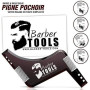 Kit/Set/Coffret d'entretien et de soin pour barbe et rasage. ✮ BARBER TOOLS ✮ (kit2)