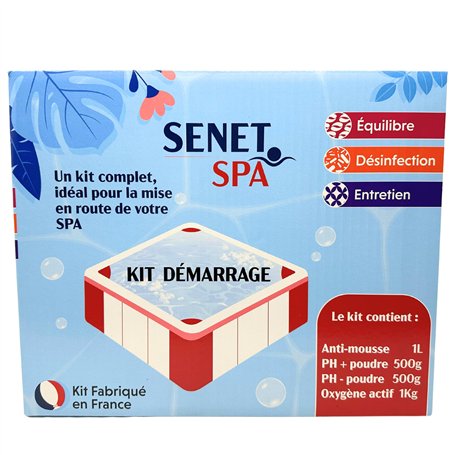 Kit Complet de Traitement pour Spa - Anti-Mousse