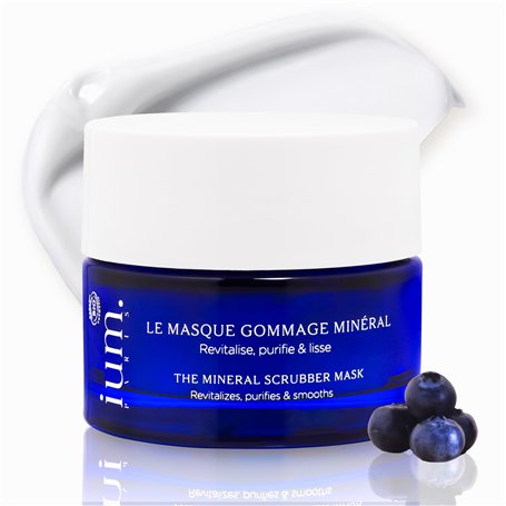 IUM Paris - Le Masque Visage - 2en1 - Gommage Visage Enrichi En Silicium et Masque Hydratant