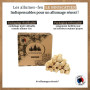 Le Bouscatier Allume-feu écologique en Laine et Cire de Bois 100% naturels pour cheminée poêle cuisinière Barbecue brasero. 60 à