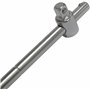 AERZETIX - C64825 - Clé briseur barre/bras de force pour douilles 1/2x250mm avec poignée coulissante/pivotante - manche en ''T- 