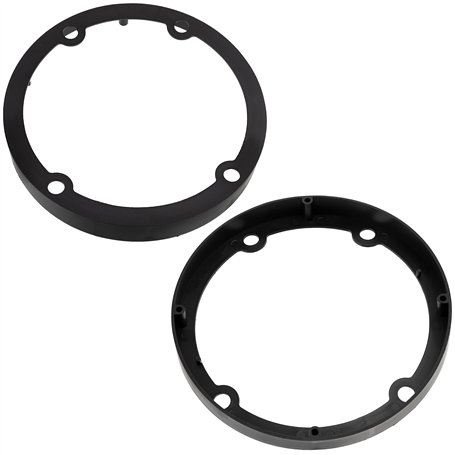 AERZETIX - C40938 - Lot de 2 Adaptateurs/supports pour haut-parleurs de voiture Ø165 mm - côté de montage portières avant - comp