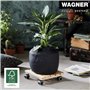 Wagner Support à roulettes pour Pot de Fleur PALETTI 29 x 29 x 8 cm I Roule Pot de Plant pour l'intérieur I Suport Roulant en Bo