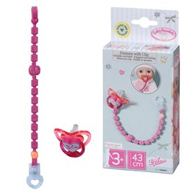 Baby Annabell Tétine avec Clip 706831 - Accessoire Original conçu pour les Poupées Baby Annabell, pour les Enfants - Contient 1  Baby Annabell Tétine avec Clip 706831 - Accessoire Original conçu pour les Poupées Baby Annabell