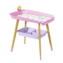 BABY born Table à Langer - Pour les Tout-petits de 3 Ans et Plus - Adapté aux Petites Mains des Enfants - Table avec Porte-Servi