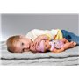 BABY born Little Magic Girl 835333 - Poupée de 36 cm avec 7 fonctions et accessoires réalistes - Fonctionne sans piles - Convien