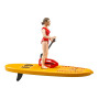 Bruder bworld lifeguard met stand up paddle board