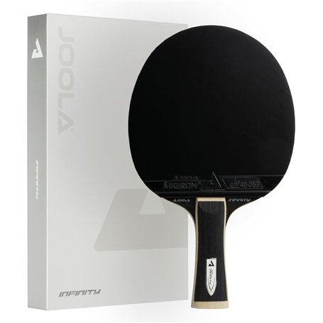 JOOLA White Infinity Z Raquette de tennis de table professionnelle avec revêtement Micron X et boîte magnétique