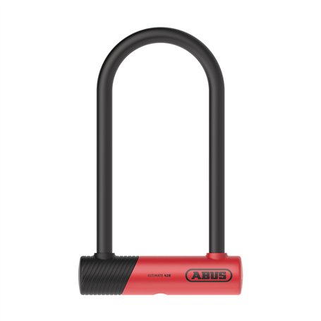 ABUS Antivol en U Ultimate 420K avec support de serrure USH – Antivol de vélo robuste avec support pratique pour le transport –