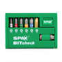 SPAX Bitcheck 5000009181309 T-STAR plus Embouts t10/t15/t20/t25/t30/ Support embouts rapidaptor Lot de 6