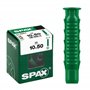 SPAX 4100001000507 Chevilles TYP-SD Vert 10 x 50 mm