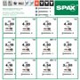 SPAX Box Systainer³ T-Loc pour la construction de meubles, set de vis avec 2.900 vis en 12 dimensions, 5 embouts T-STAR plus inc
