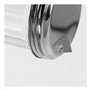 Westmark Sucrier Doseur, Capacité : 300 ml, Verre/Acier Inoxydable, New York, Argent/Transparent, 65202260