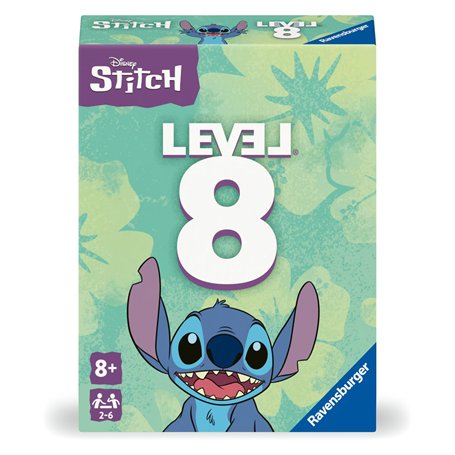 Ravensburger - Level 8 - Stitch - Jeu de société - Jeu de Cartes - Jeux de société à Jouer en Famille – S'amuser à Faire des Com