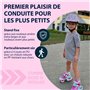 HUDORA Patins à roulettes My First Quad en différentes tailles & couleurs - Rollers à taille réglable de qualité pour enfants ju