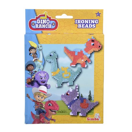 Simba 109312607 Dino Ranch Lot de 2 000 Perles à Repasser