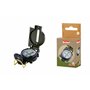 Simba 109452665 - Boussole Scout pour enfant à partir de 5 ans - Boussole de poche rabattable avec boîtier en métal et dispositi