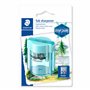 Staedtler Taille-crayon à double usage avec réservoir transparent de haute qualité
