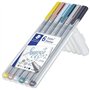 Staedtler Triplus 334Sb6Cs12 Lot de 6 Stylos à Pointe Fine