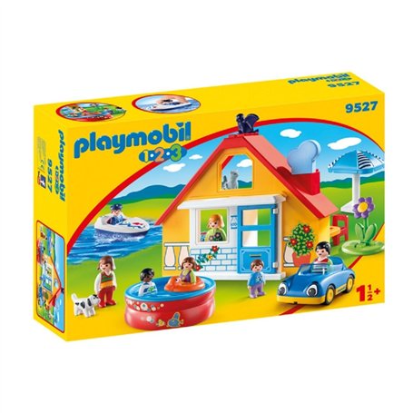 Playmobil 1.2.3 9527 Maison de Vacances