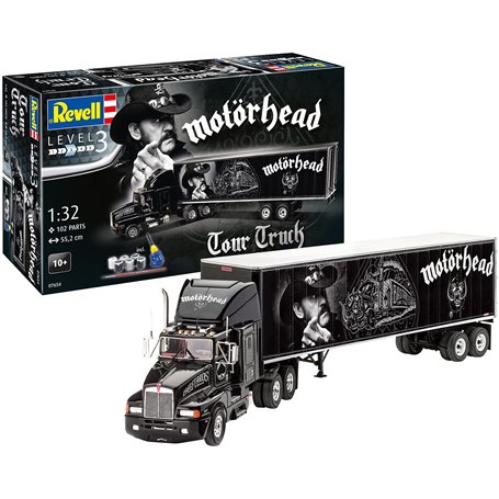 Revell 07654 - Coffret Cadeau maquette Camion"Motörhead" à construire