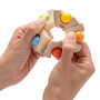 HABA - Hochet Roue à Billes - Jouet d'activité - 6 Mois et Plus - 306692, Coloré