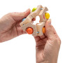 HABA - Hochet Roue à Billes - Jouet d'activité - 6 Mois et Plus - 306692, Coloré