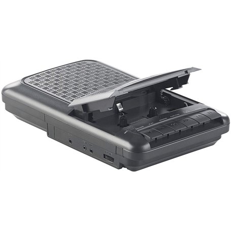 Lecteur Cassette Portable avec Fonction enregistreur Vocal [Auvisio]