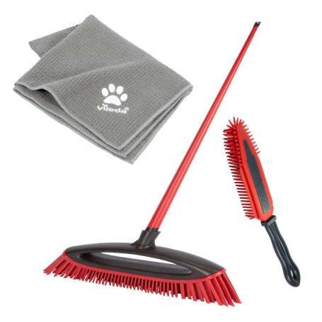 Vileda Pet Pro Kit complet avec balai Always Clean