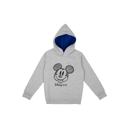 Sweat à Capuche Disney Mickey Mouse pour garçon - Sweat à Capuche pour Enfant Gris (DE/NL/SE/PL