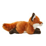 Uni-Toys - Renard Roux, couché - 24 cm (Longueur) - Animal de la forêt - Peluche, Doudou