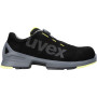 UVEX Mixte Low Shoe 65668 S2 Size 45 PU Sole W11 Chaussure de Protection Incendie et de sécurité, Nero Lime