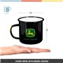 John Deere – Logo Black – Idée de cadeau pour fans de tracteurs