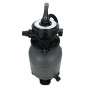 Groupe Filtration Piscine - Maxi 15m3 - Fourni avec Balles Filtrantes - Connexion Tubes 32/38 - Equipé de Vanne Multivoies/Manom