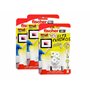 fischer - 8 Fixations VMVO Fix'Cadres pour la Fixation de Cadres sans vis ni Clou - Fixer d'un Coup de Pouce