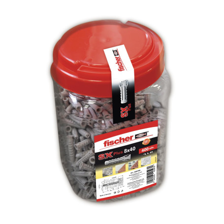 fischer 568706 - Chevilles murales pour béton SX Plus 8 x 40