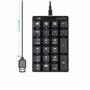 perixx PERIPAD-303 Pavé numérique mécanique rétroéclairé par USB 22 Touches