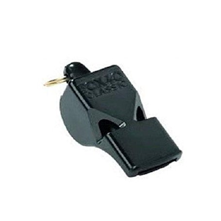 SPALDING - FOX40 CLASSIC WHISTLE - Sifflet NBA - Sans Bille - 115 Décibels - noir