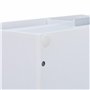 Relaxdays Support d'imprimante, avec 1 tiroir et 2 Compartiments, HLP : 22 x 40 x 30 cm, pour Le Bureau, Blanc