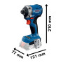 Bosch Professional 18V System Tournevis à percussion sans fil GDR 18V-215 (incl L-BOXX)