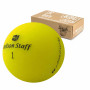 Wilson Staff Dx2 / Duo Soft Optix Balles de Golf - Lot de 24 - AAAAA – Selection Premium – Jaune – Finition Mat – Lakeballs – Ba