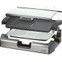 Steba VG200 Grill de Table Surface Lisse et Rainurée Inox 2200 W